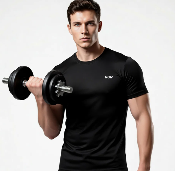 Men's Short Sleeve Athletic Performance T-Shirt