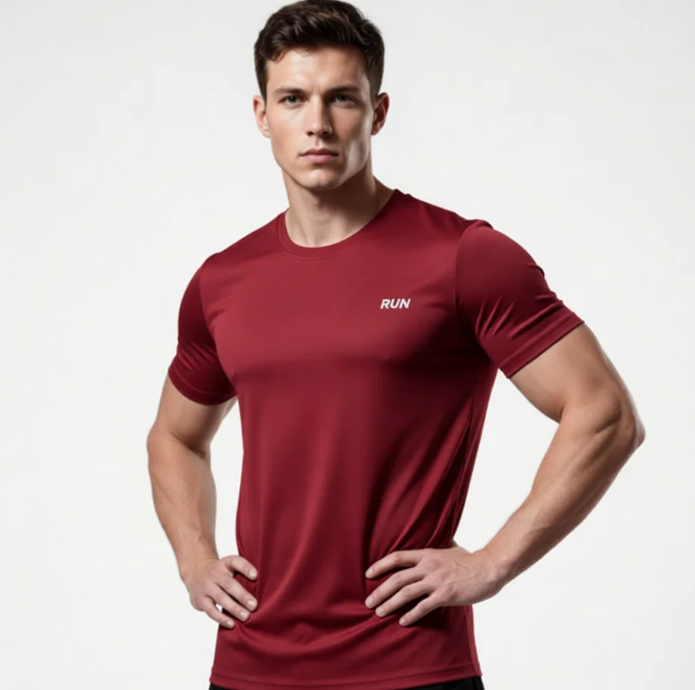 Men's Short Sleeve Athletic Performance T-Shirt